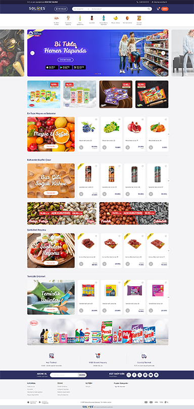 Tema 18v2 e-ticaret tasarımı