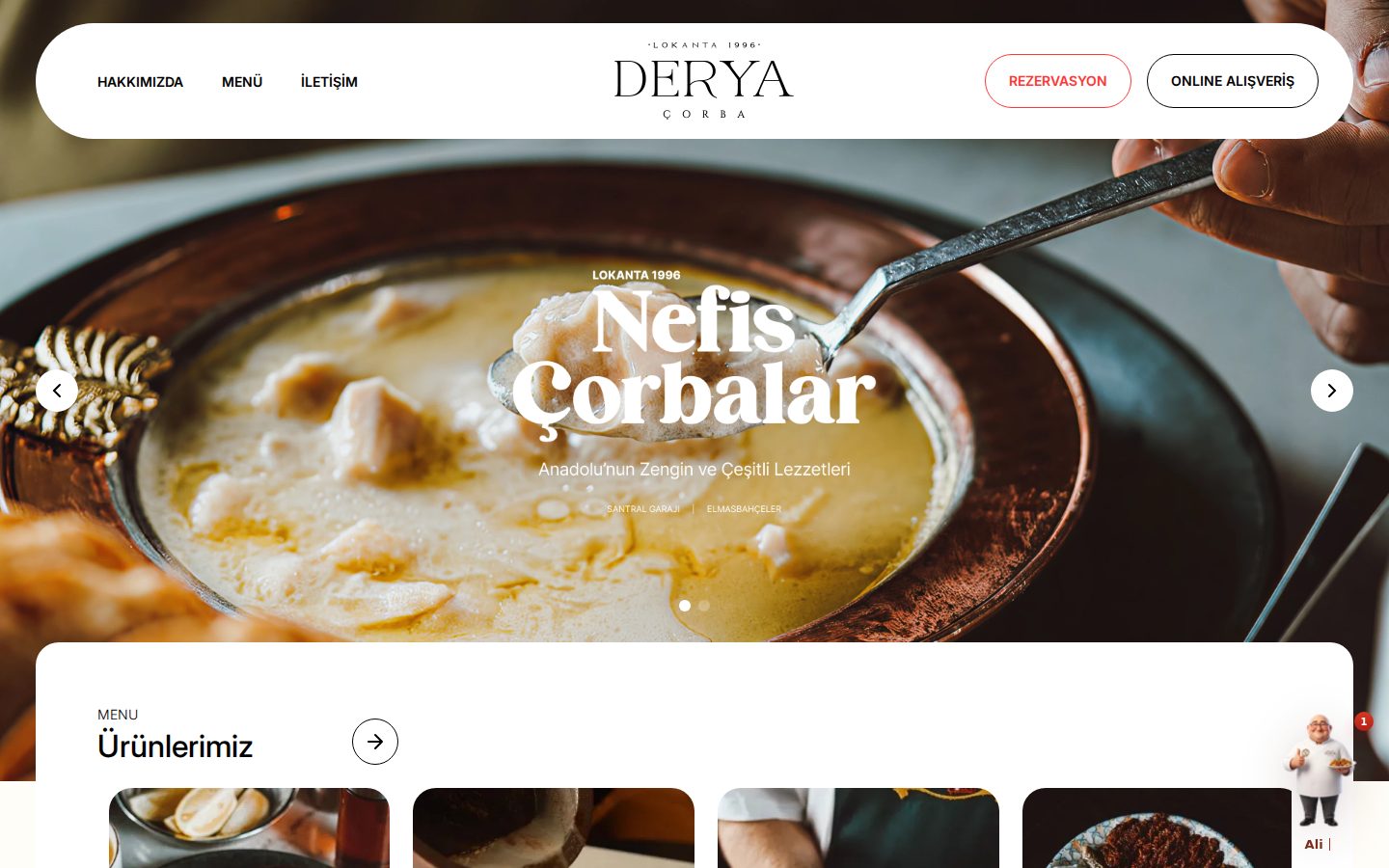 Derya Çorba projesinden görünüm